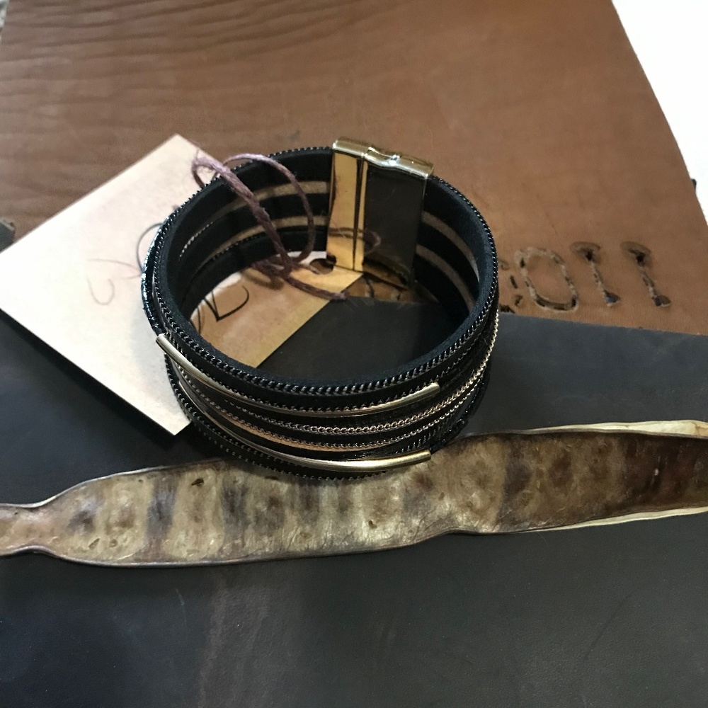 Leather String Bracelet